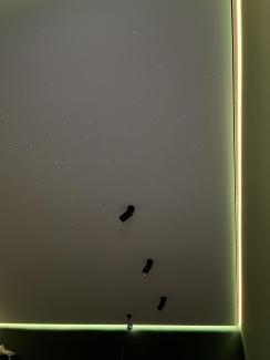 Выполненная работа - Потолок Descor premium с RGB лентой Dumlight